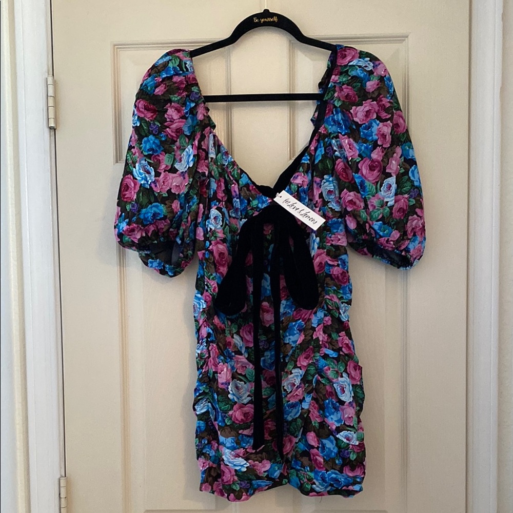 NWT For Love & Lemons Marley Mini Dress